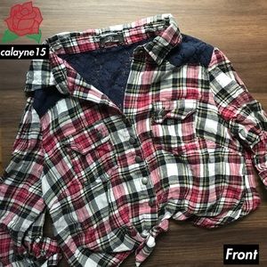 Plaid Crop Top